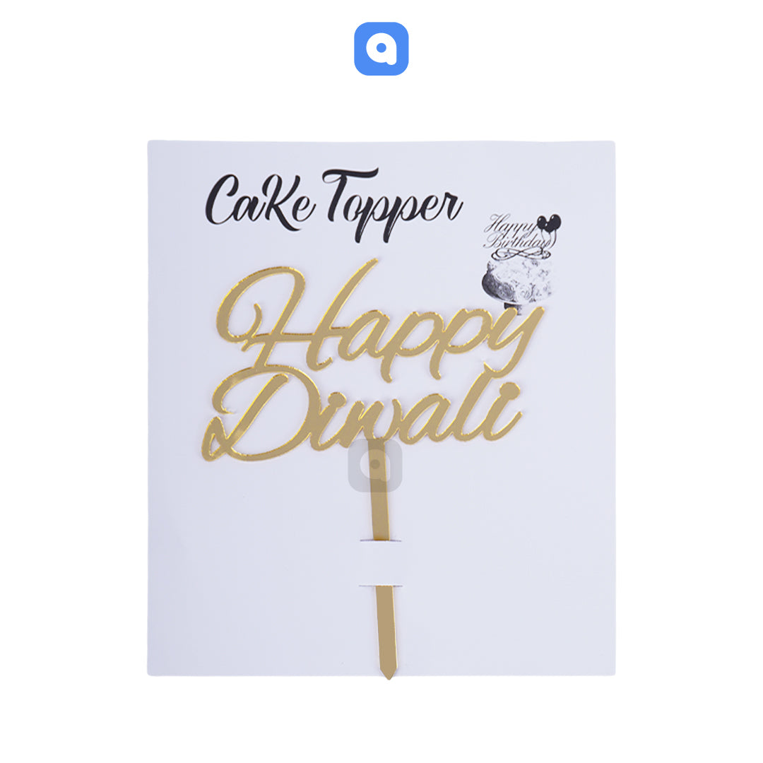 Happy Diwali Cake Topper – Festive Party Decoration | Ardor