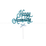 Happy Anniversary Cake Toppers