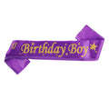 Birthday Boy Sash – Party Accessory for Celebrations