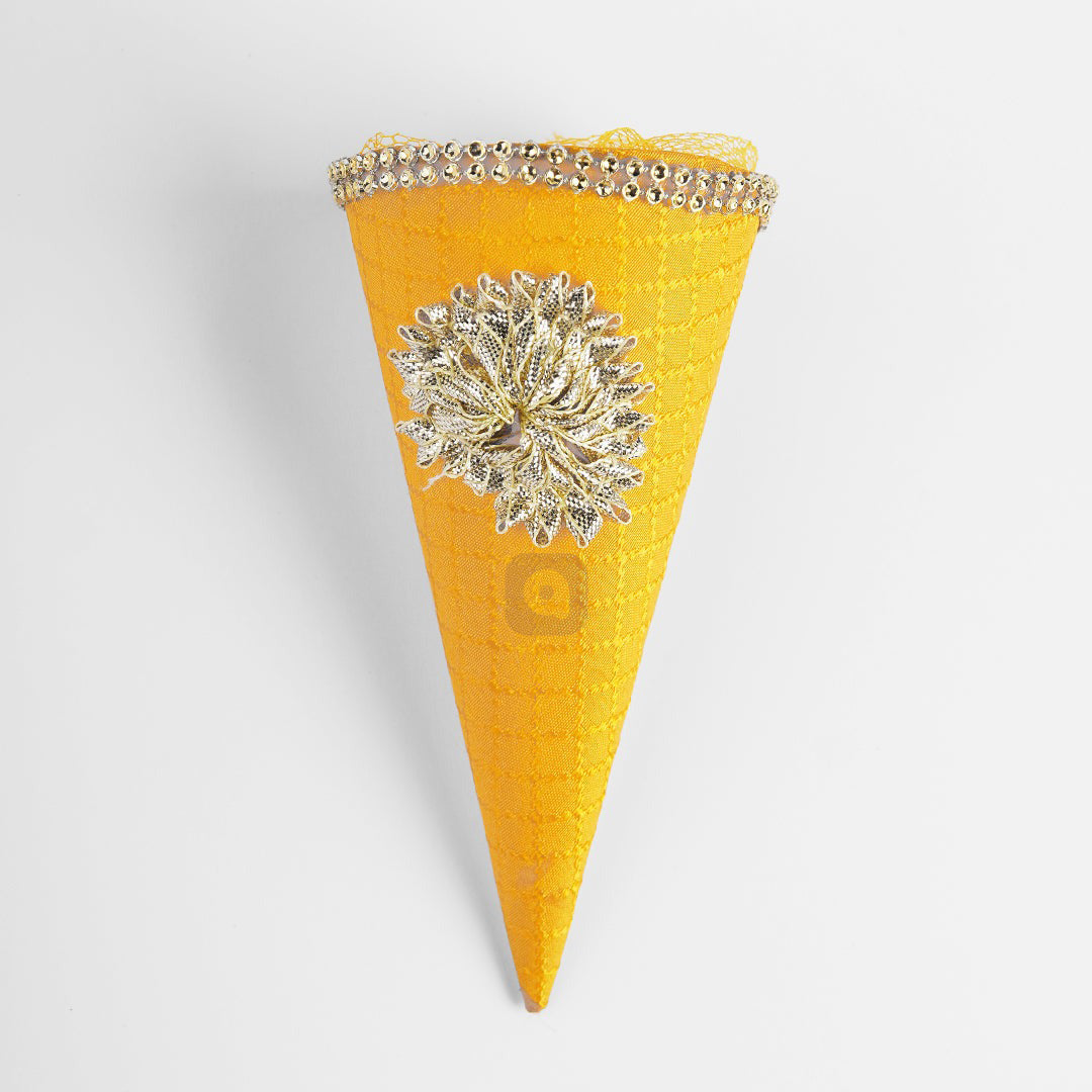 Pack of 10 - Cone Shape Nikkah Pouches