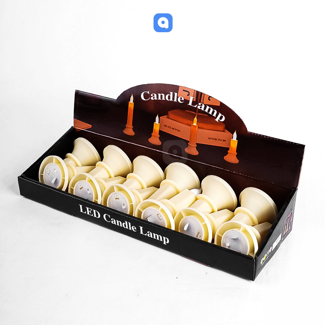 LED Candle Lamps – 12 Pcs Flameless Candle Lights for Home & Events