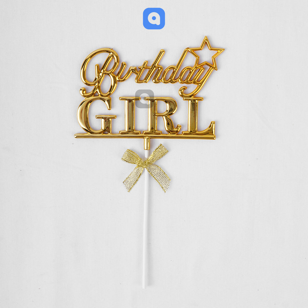 Birthday Girl - Birthday Boy Cake Toppers