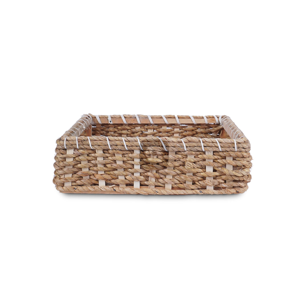 5 pcs Set - Round Jute Basket without handle