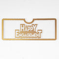 Happy Engagement Acrylic Envelopes