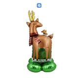 Christmas Reindeer Foil Balloon
