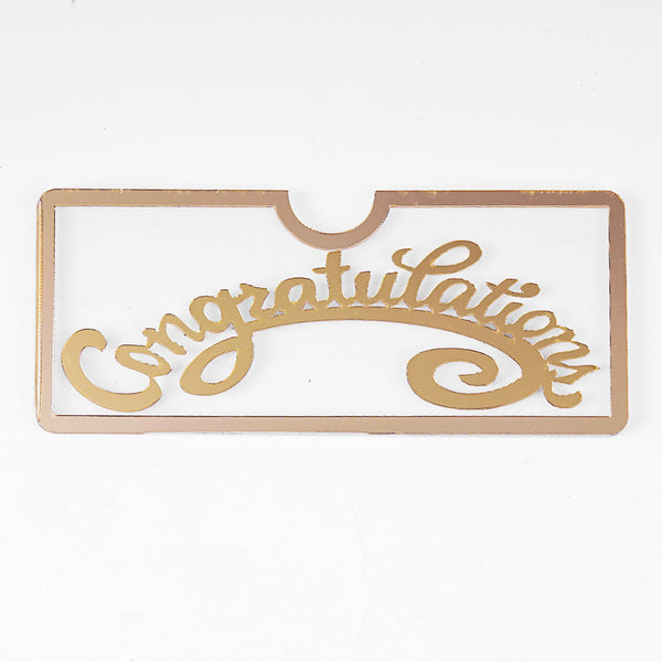 Congratulations Acrylic Envelopes