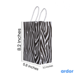 Zebra Print goodie Bag Pack of 12