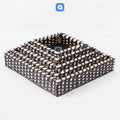 Brown Square Cane Basket