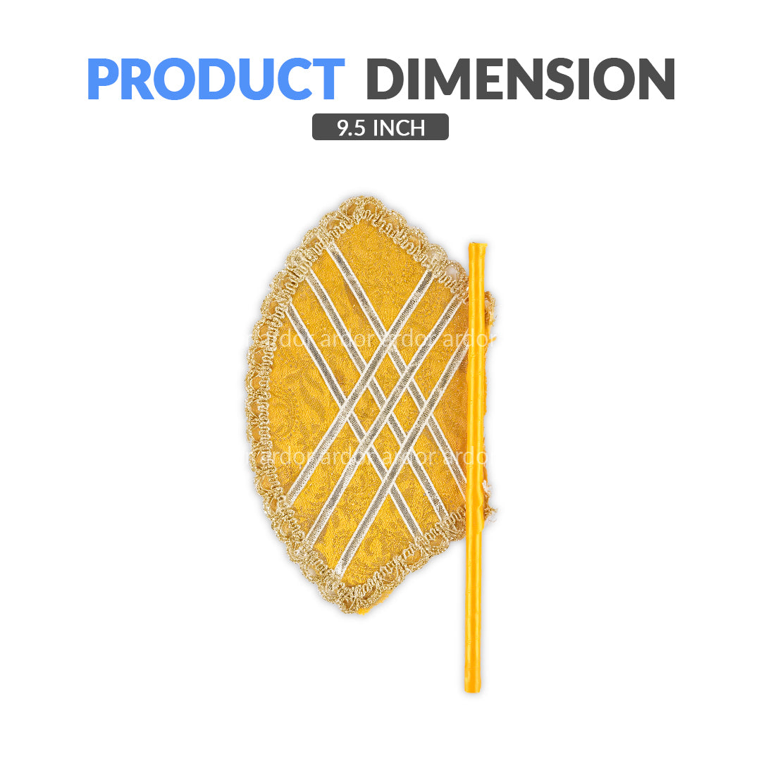 Hand Made Decorated Fan