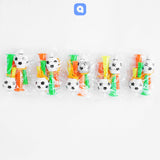 Pack of 10 - Football Horn Plastic Toy
