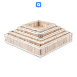 Wooden Square Storage Basket