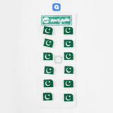 Pack of 12 - Pakistan Day 14th August Badges