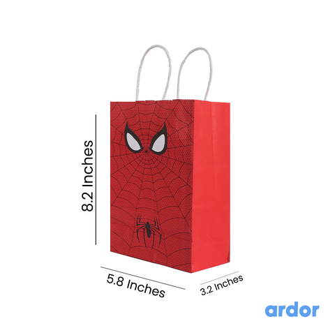 Spider Man Goodie Bag Pack of 12