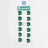 Pack of 12 - Pakistan Day Flags