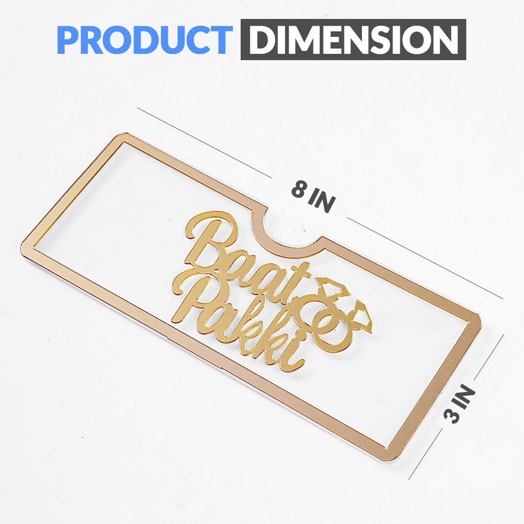 Baat Pakki Acrylic Envelopes