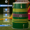 Simple Wooden Dhol – Traditional Handmade Dhol