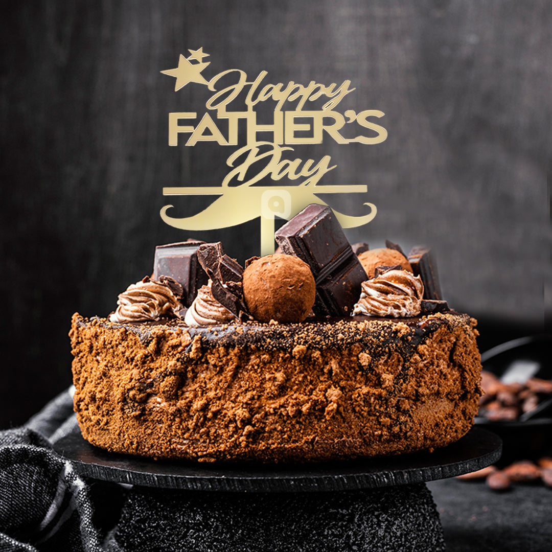 Happy Fathers day Cake Toppers