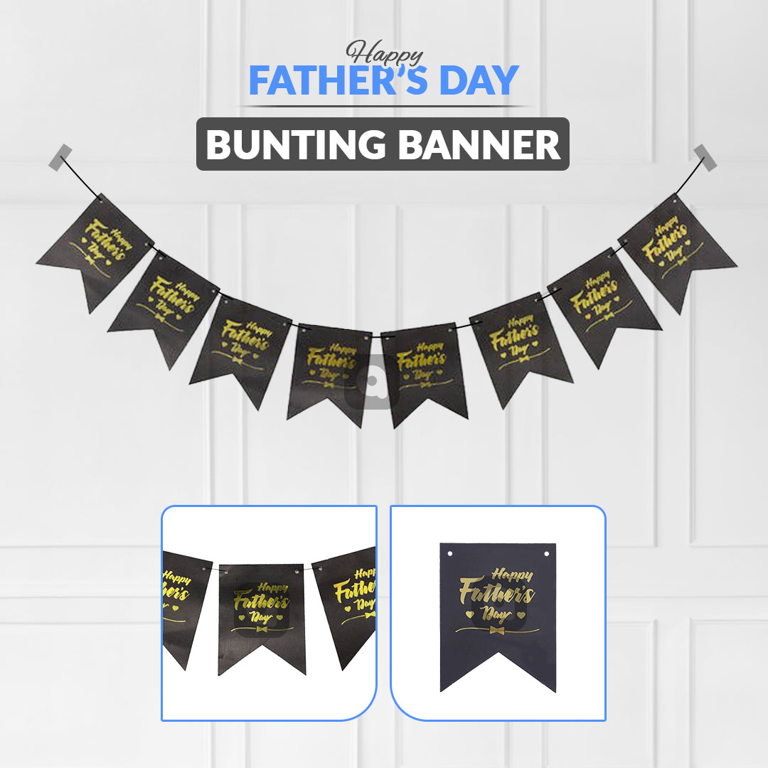 Happy Father's Day Bunting Banner
