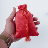 Pack of 50 - Premium Velvet Nikkah Pouches for Wedding