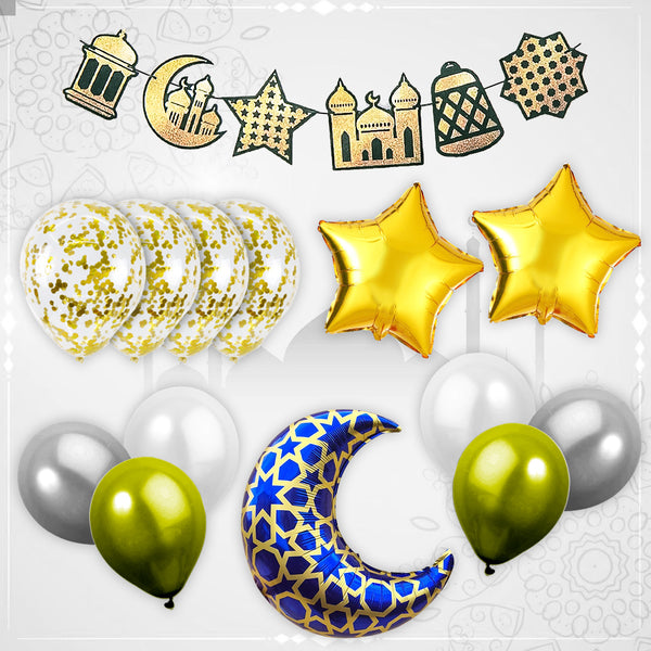 Ramadan Balloons Set