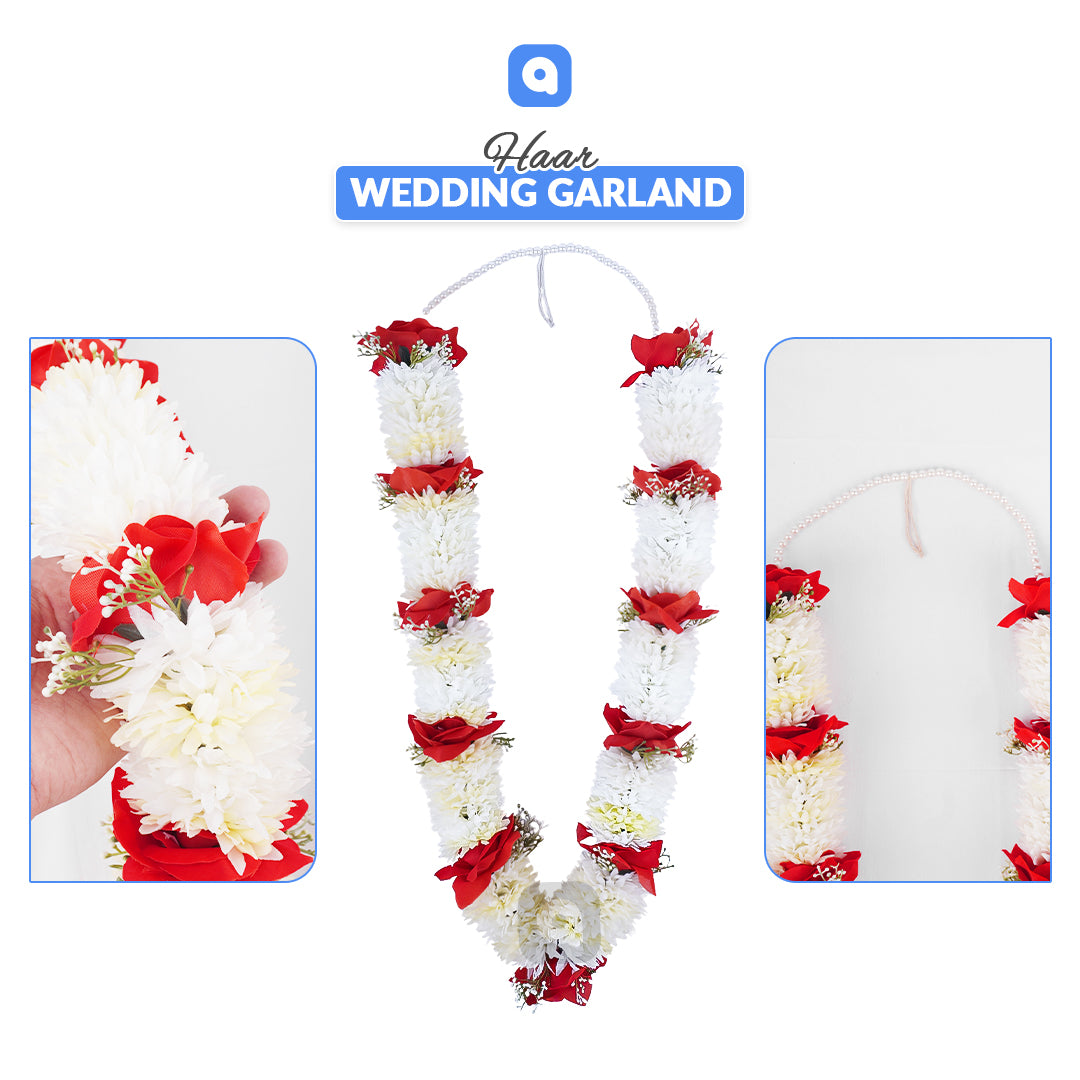 Traditional Wedding Haar Varmala For Nikkah Maiyun Mehndi, Shadi