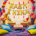 Rasm-e-Hina Foil Balloon Set – Wedding & Mehndi Celebration Decor