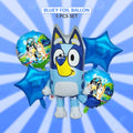 Bluey Foil Balloon Set (5 Pcs) by Ardor.pk – Kids Party Balloons Pakistan