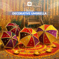 Decorative Velvet Umbrella