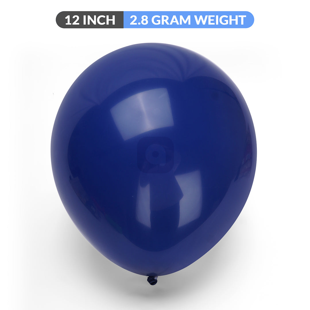 Pack of 100 - 2.8 gram - Night Blue latex Balloon