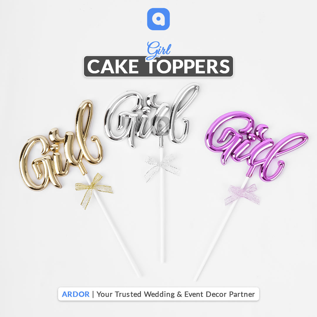 Girl Cake Topper