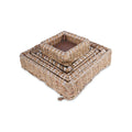 5 pcs Set - Square Jute Basket without handle