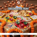 Decorative Diya Tray for Diwali & Festive Decor – Ardor