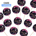 Baat Pakki Mini Cake Toppers – Engagement & Wedding Party Decor