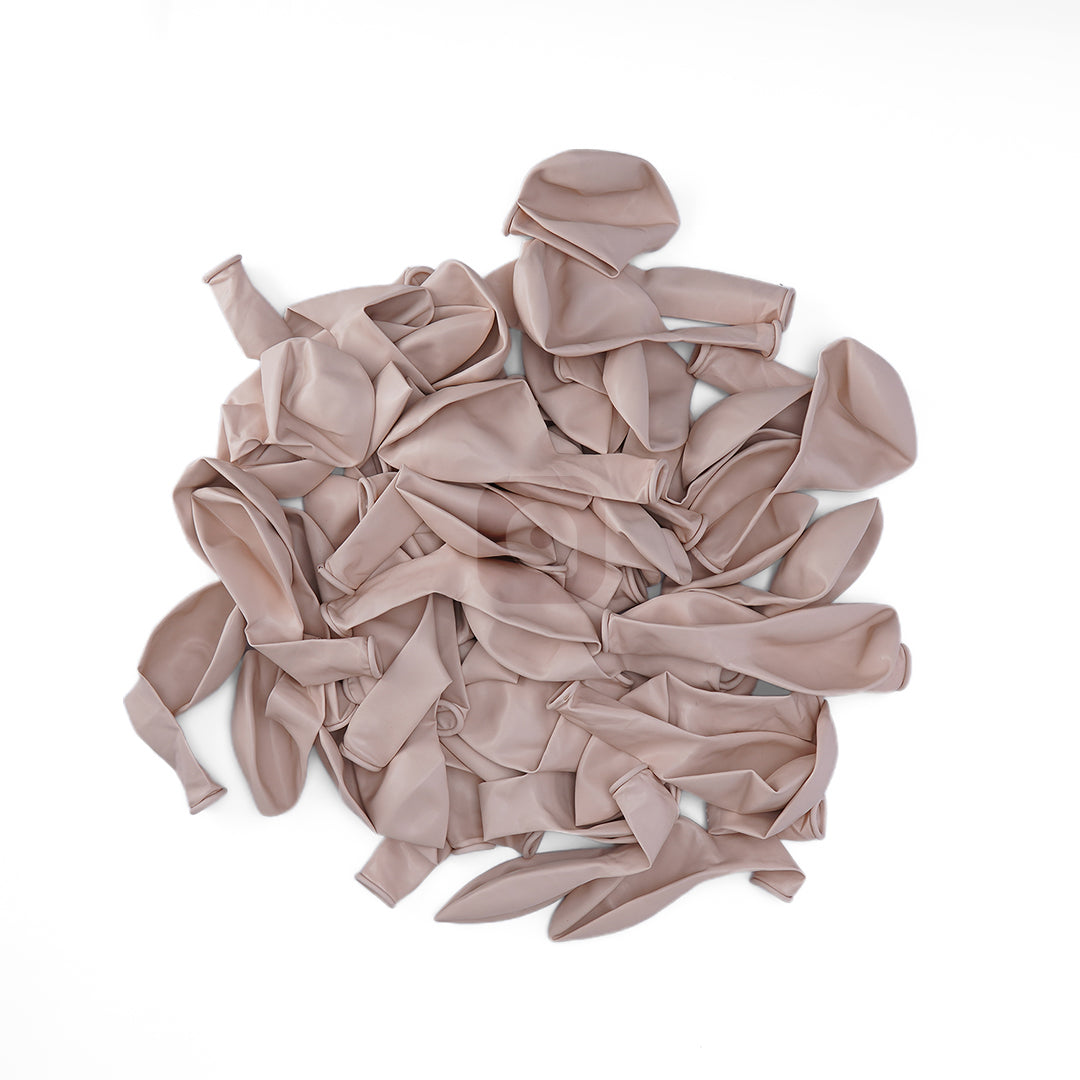 Pack of 100 - 2.8 gram - Greish Pink latex Balloon