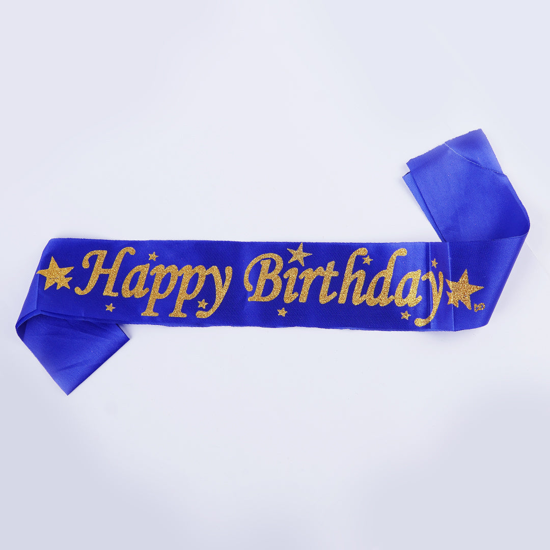 Happy Birthday Sash – Party Wear Accessory for Celebrations