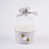 Pack of 10 - Fancy Cup Organza Pouches
