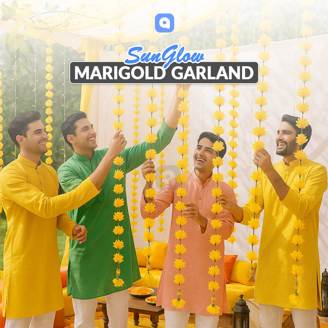Yellow Marigold Garland