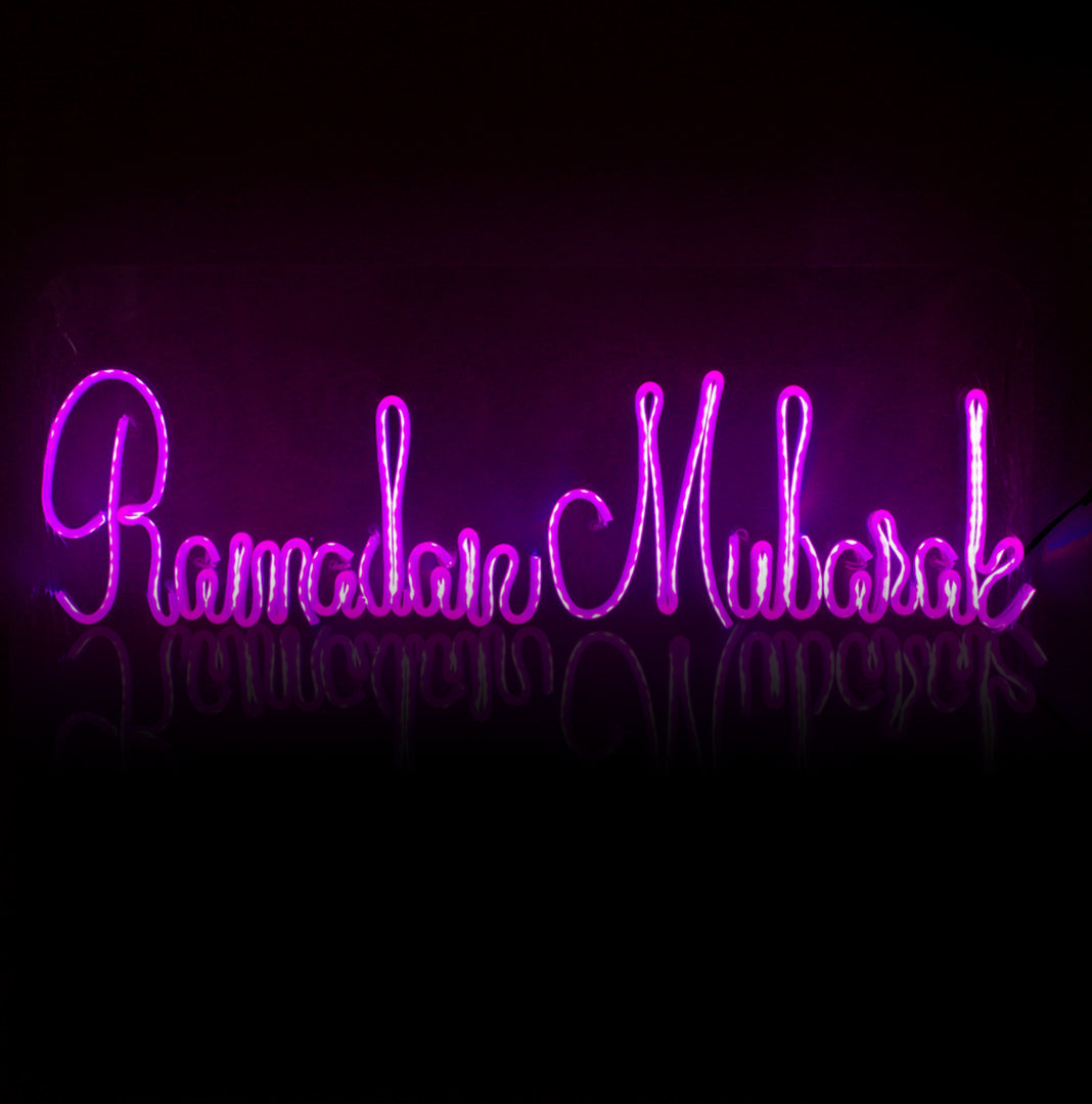 Ramadan Mubarak Neon Sign – LED Wall & Event Decoration