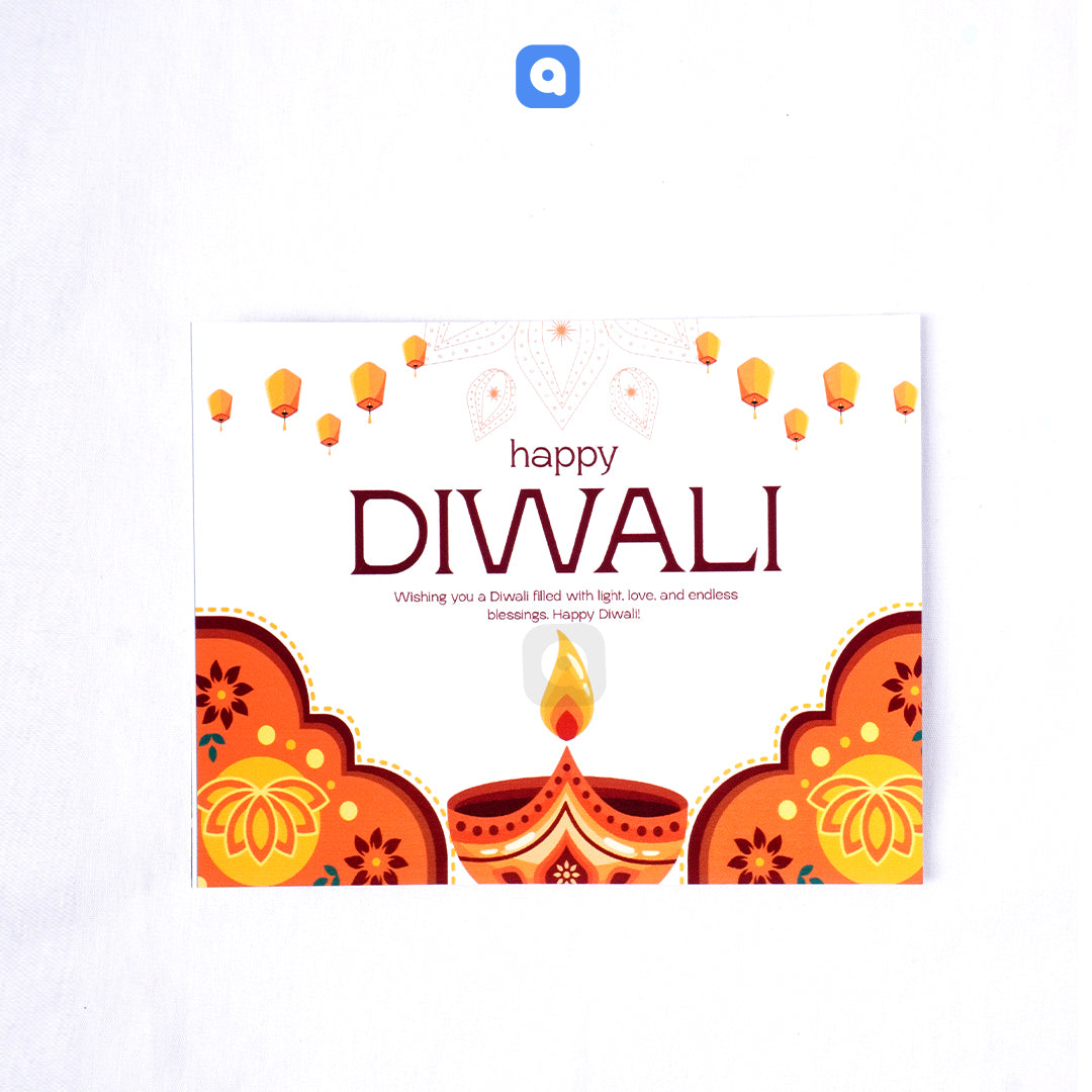 Pack of 10 – Diwali Wishing Cards | Ardor