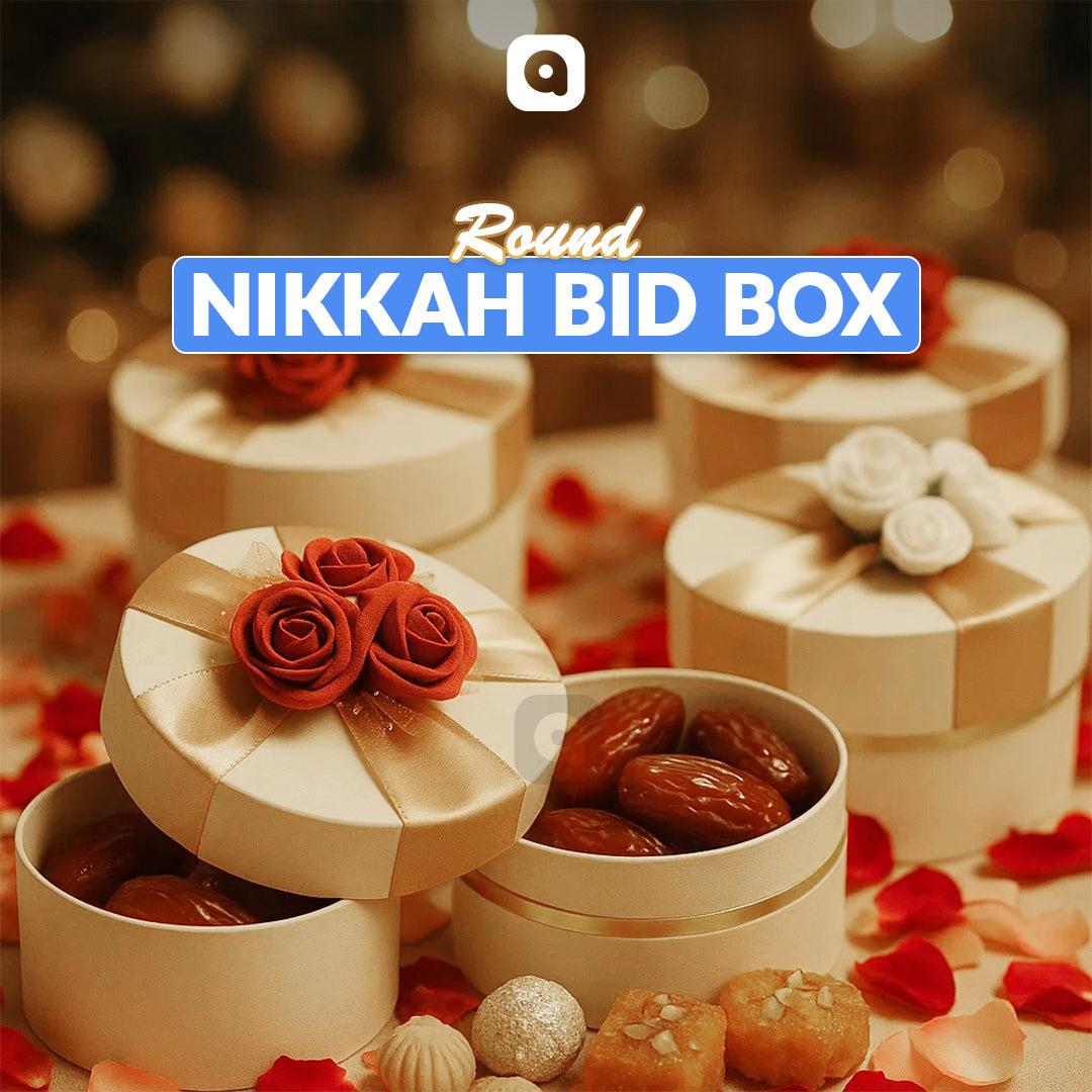 Pack of 12 – Nikkah Bid Boxes for wedding , nikkah cermony - Ardor – ardor