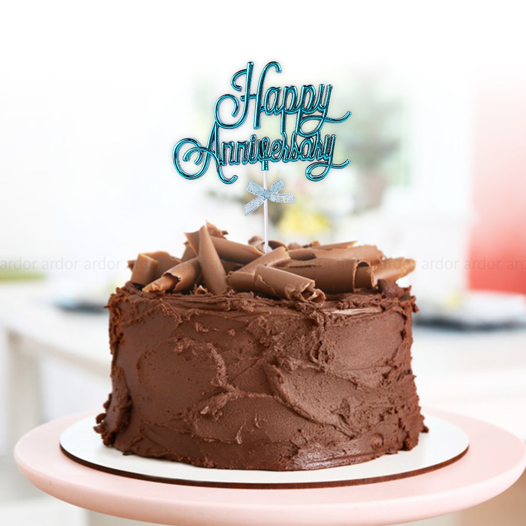 Happy Anniversary Cake Toppers