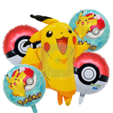 Pokemon Foil Balloon - 5 pcs foil balloon