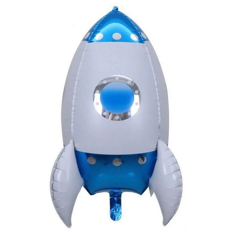 4D Rocket Foil Balloons