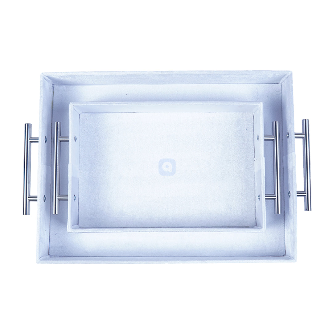 Set of 2 - Velvet Trays