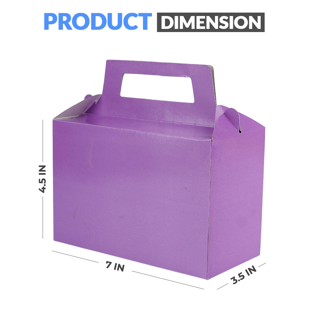 Marcon Purple Color Goodie Boxes