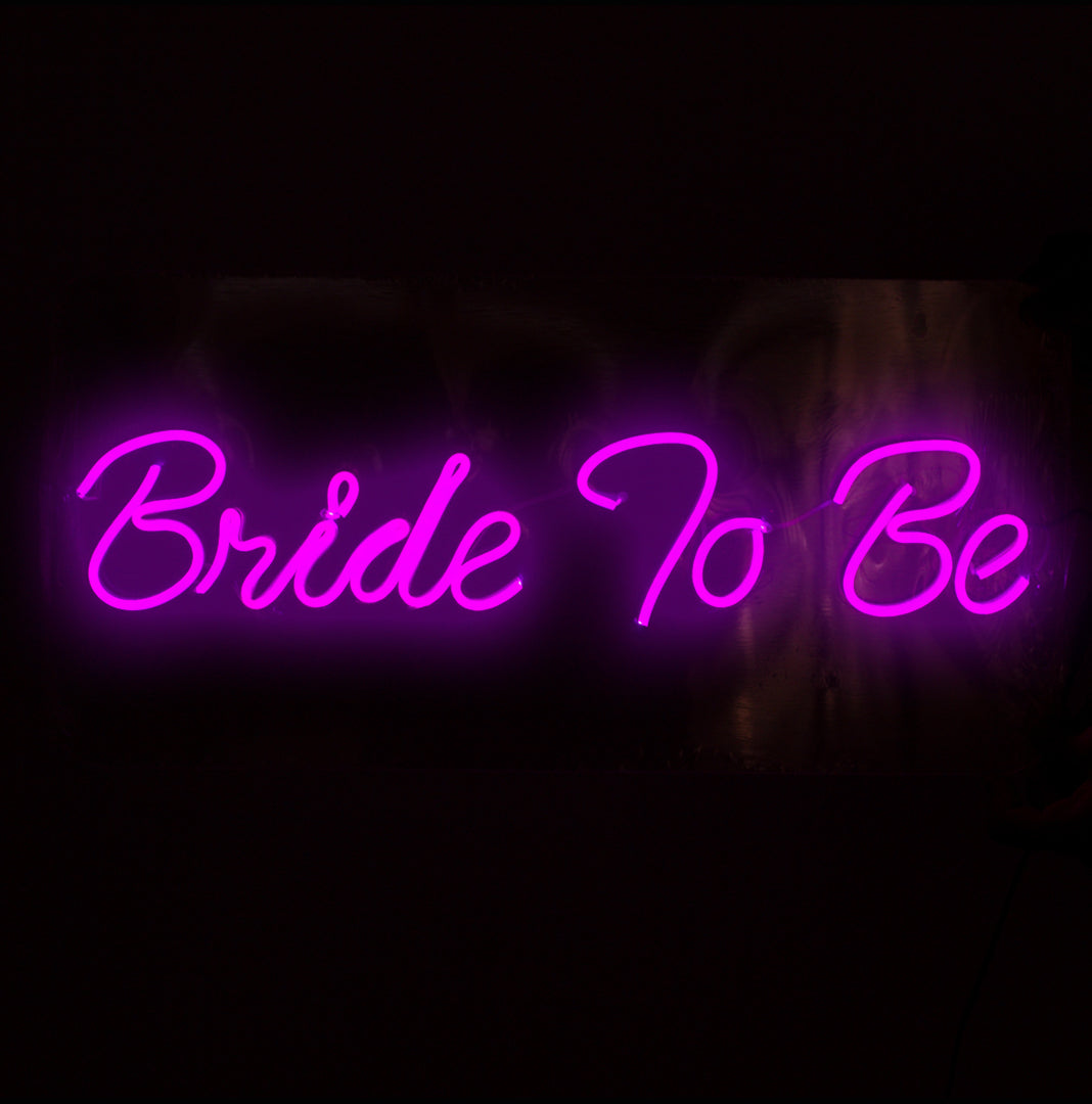 Bride To Be Neon Sign – LED Party Decoration Light