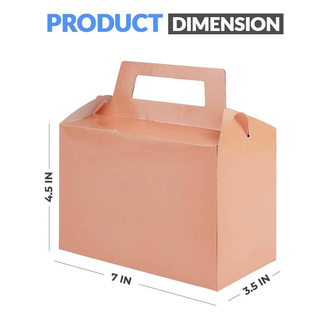 Apricot Color  Goodie Boxes