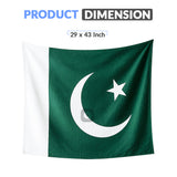 Pakistan National Flag – Fabric Flag for 14 August & Events