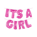 It’s A Girl Foil Balloon Set – Baby Shower & Celebration Decor