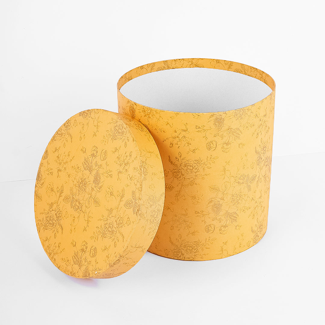 Printed Round Bokeh Boxes – Decorative Gift Packaging